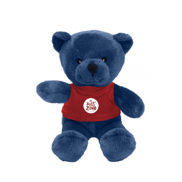 Logo Printed Color Bears Stuffed Animals - Navy